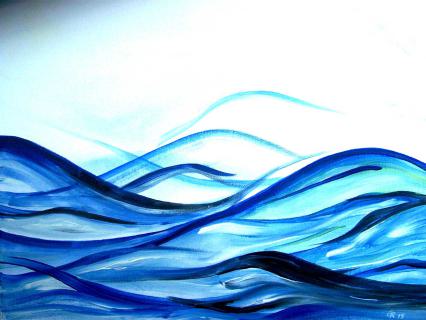 Wellen Acryl